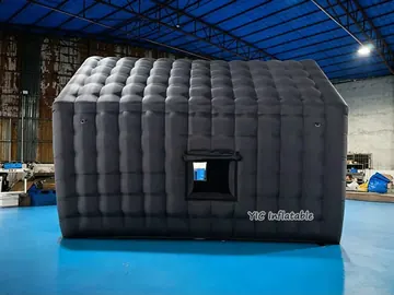 custom air-supported event tent detail view