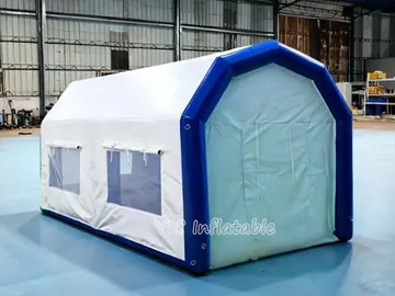 custom air-supported event tent detail view