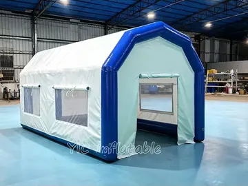 custom air-supported event tent detail view