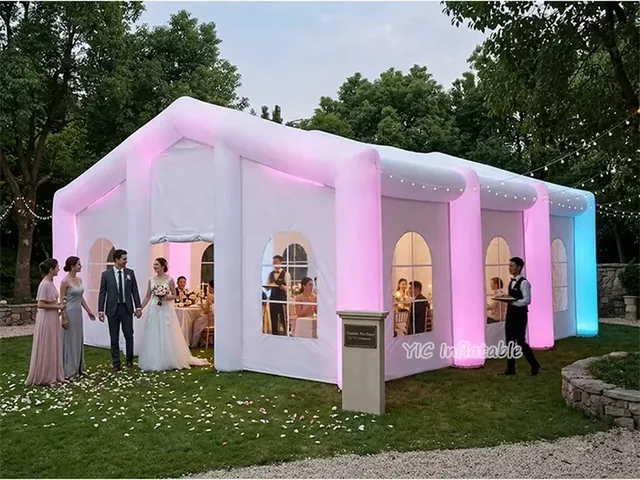 Inflatable Party Tent with LED Lighting product image