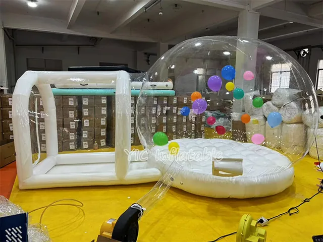 Transparent Inflatable Bubble Event Tent with Tunnel product image