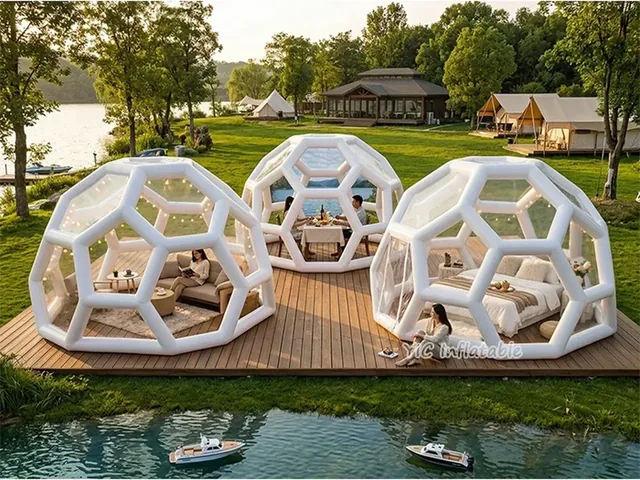 Hexagon Inflatable Bubble Tent product image