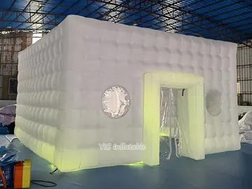 custom air-supported event tent detail view