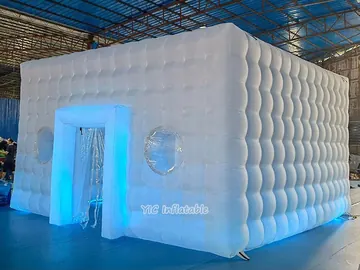 custom air-supported event tent detail view