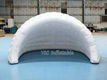 custom air-supported event tent detail view