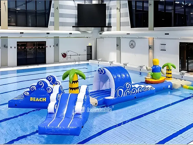 Indoor Beach Splash Inflatable Course product image