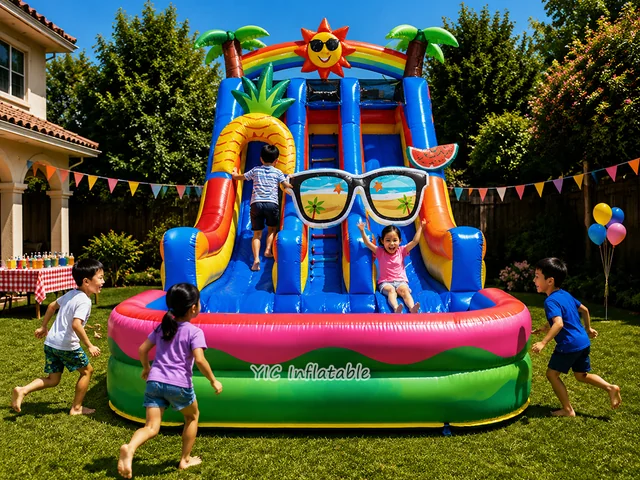 Summer Inflatable Water Slide product image