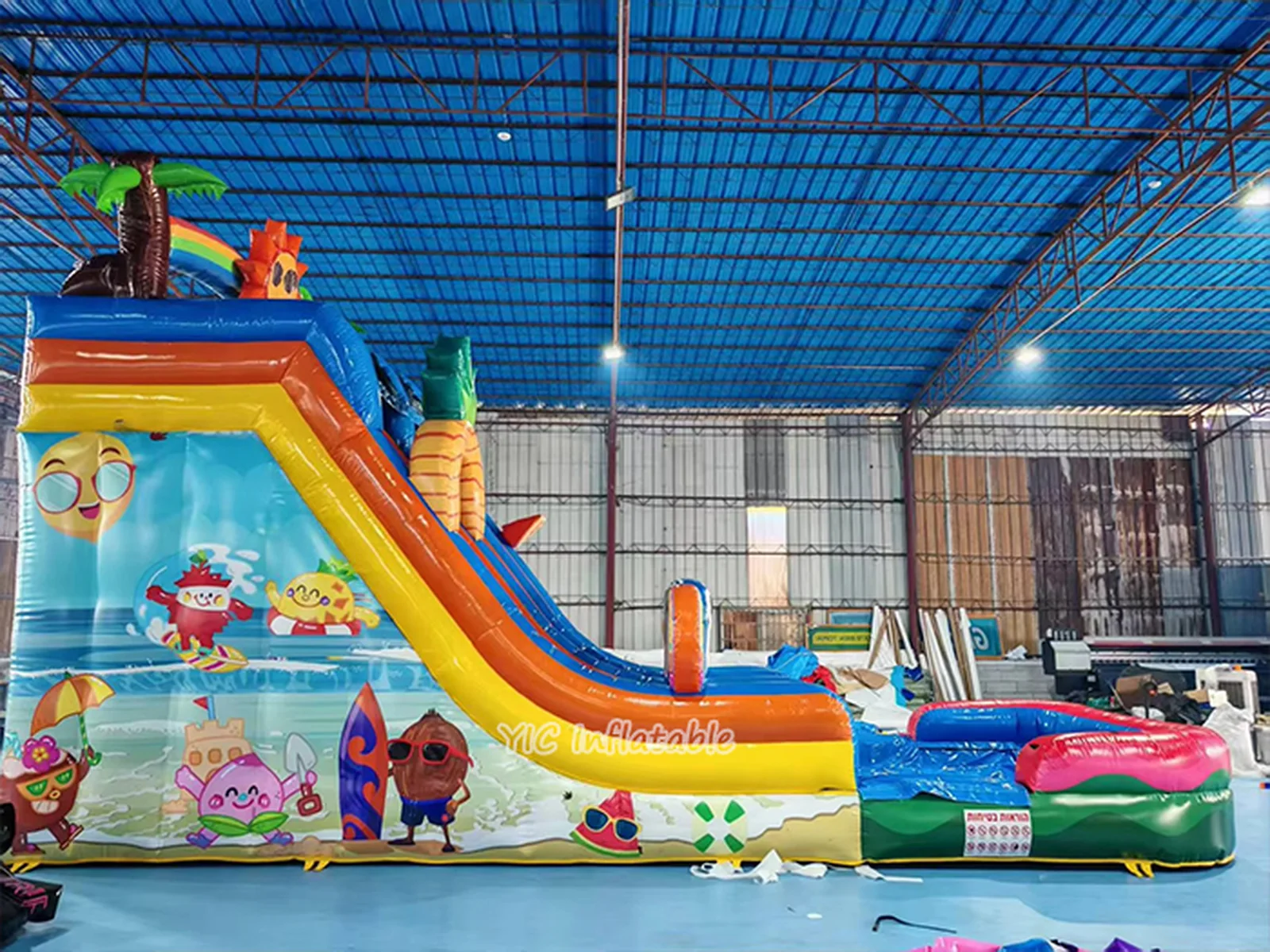 Summer Inflatable Water Slide play layout