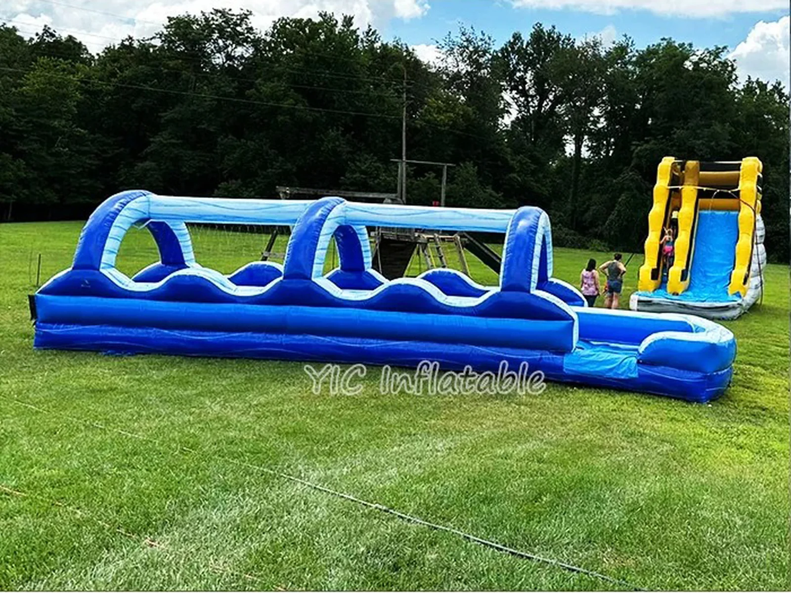 Blow Up Slip and Slide play layout