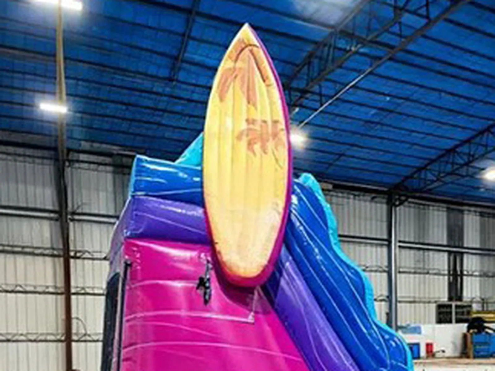 Inflatable Water Slide with Palm Trees detail view 5