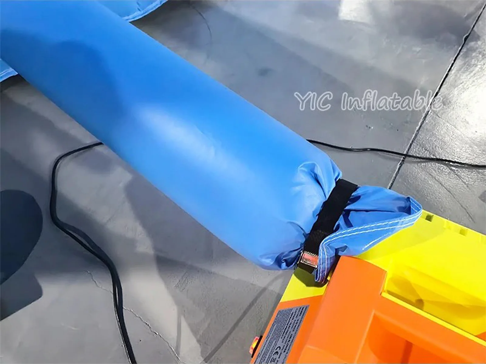 Inflatable Blue Water Slide detail view 5