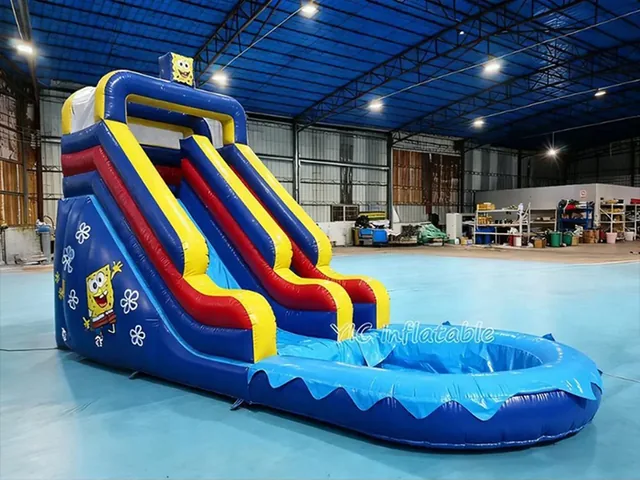 SpongeBob Dual-Lane Water Slide product image