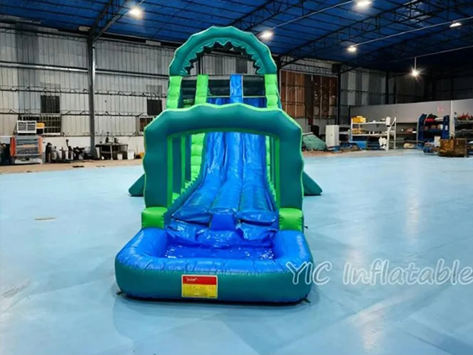 Inflatable Water Park with Slip and Slide detail view 3