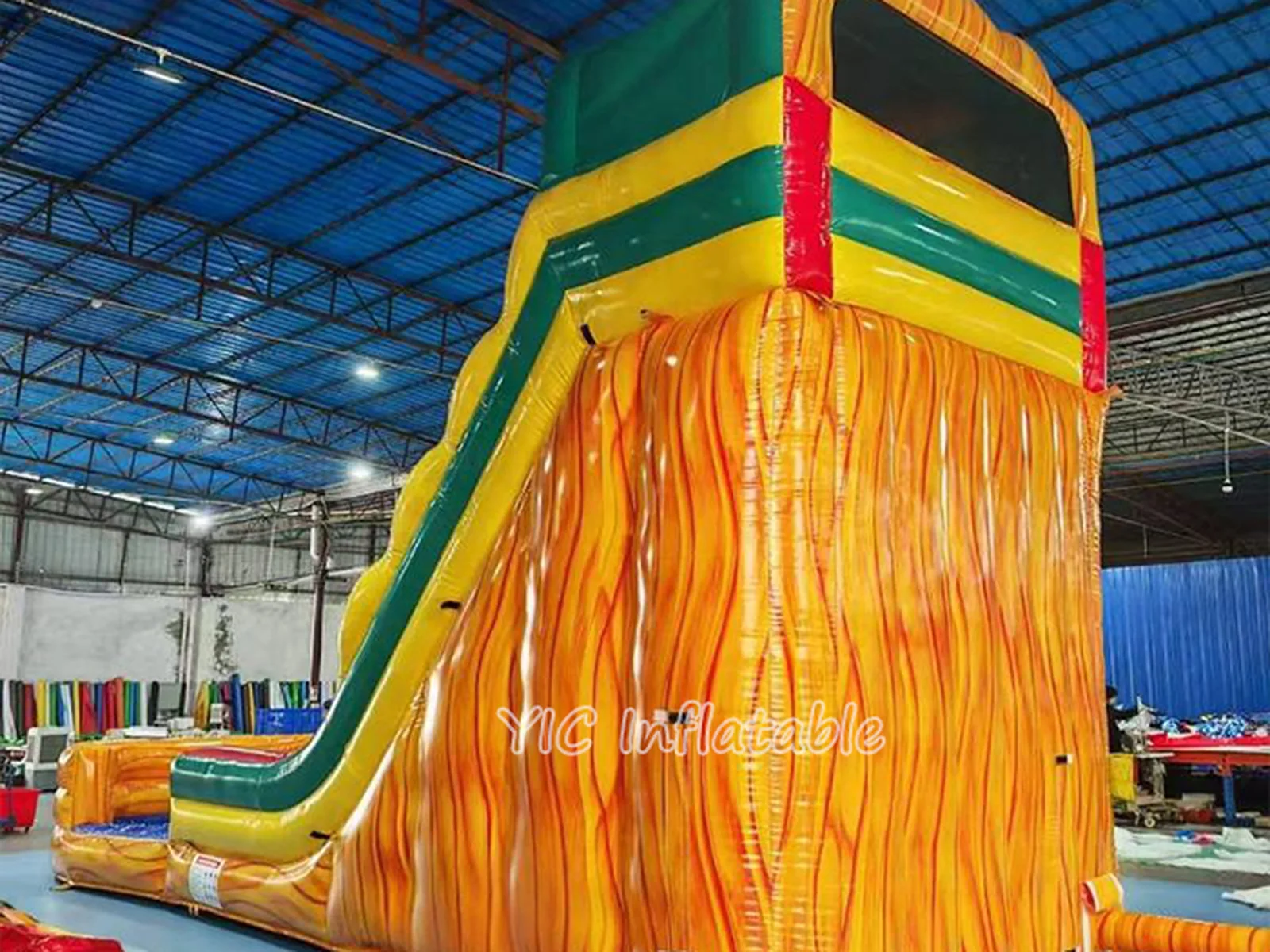 Inflatable Water Slide Multiple Slides play layout