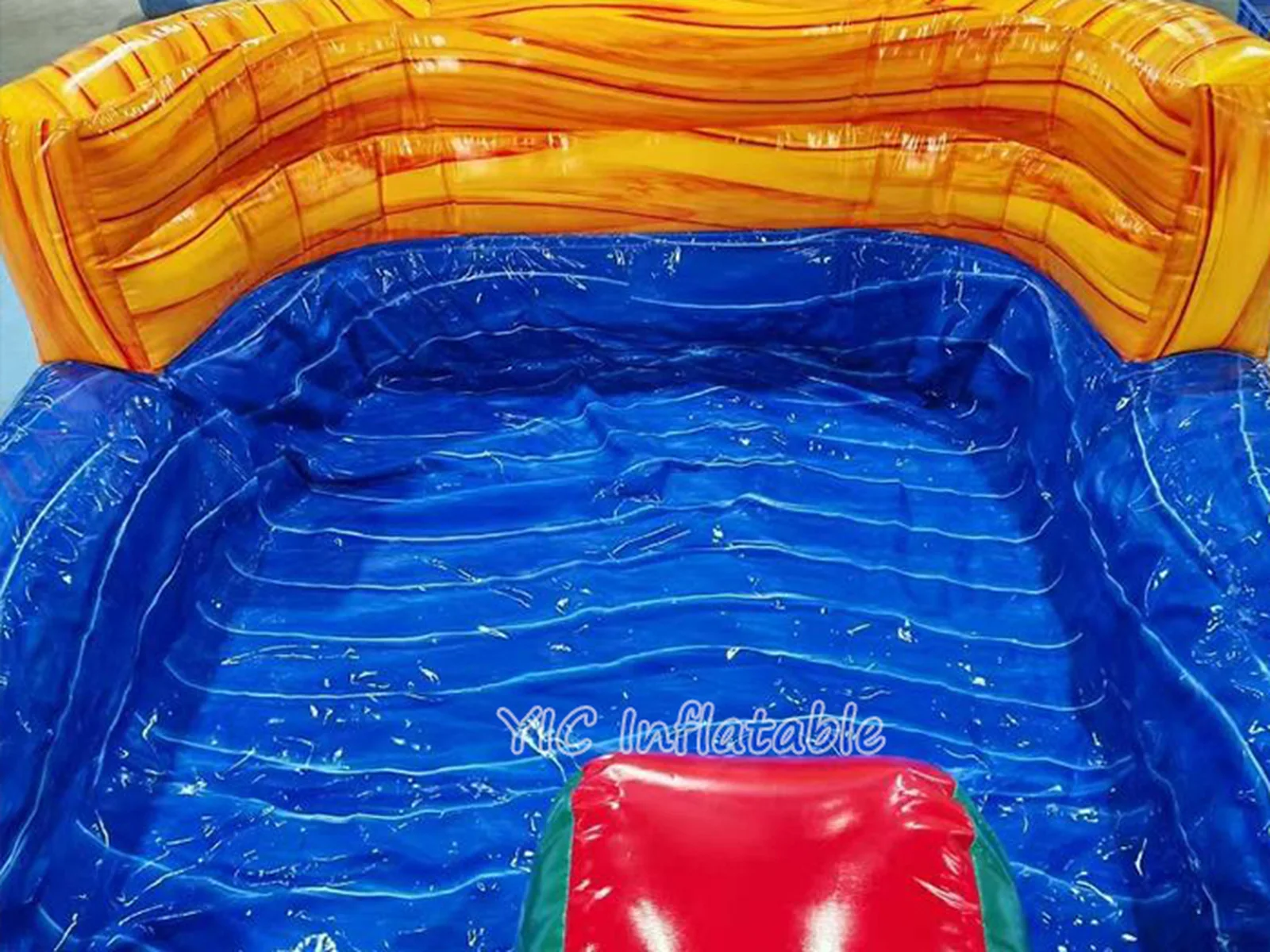 Inflatable Water Slide Multiple Slides commercial attraction view