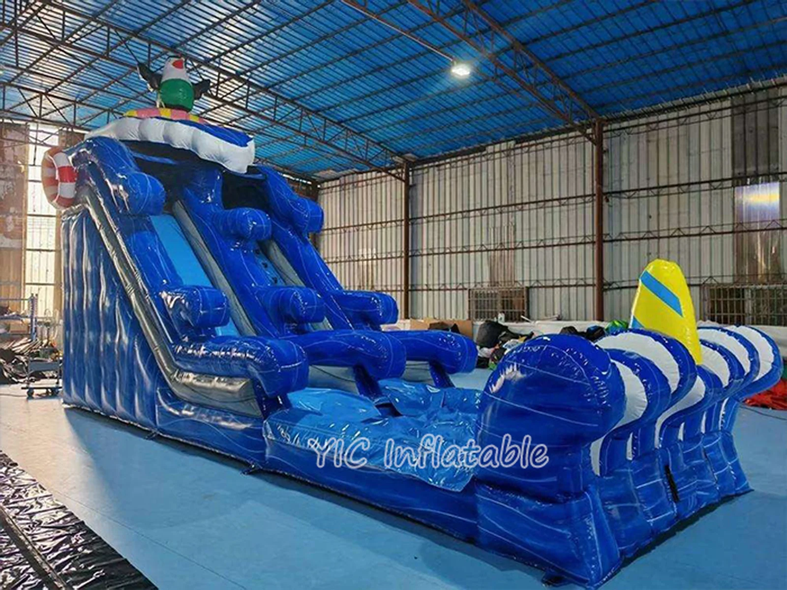 Beach Water Slide Inflatable front view