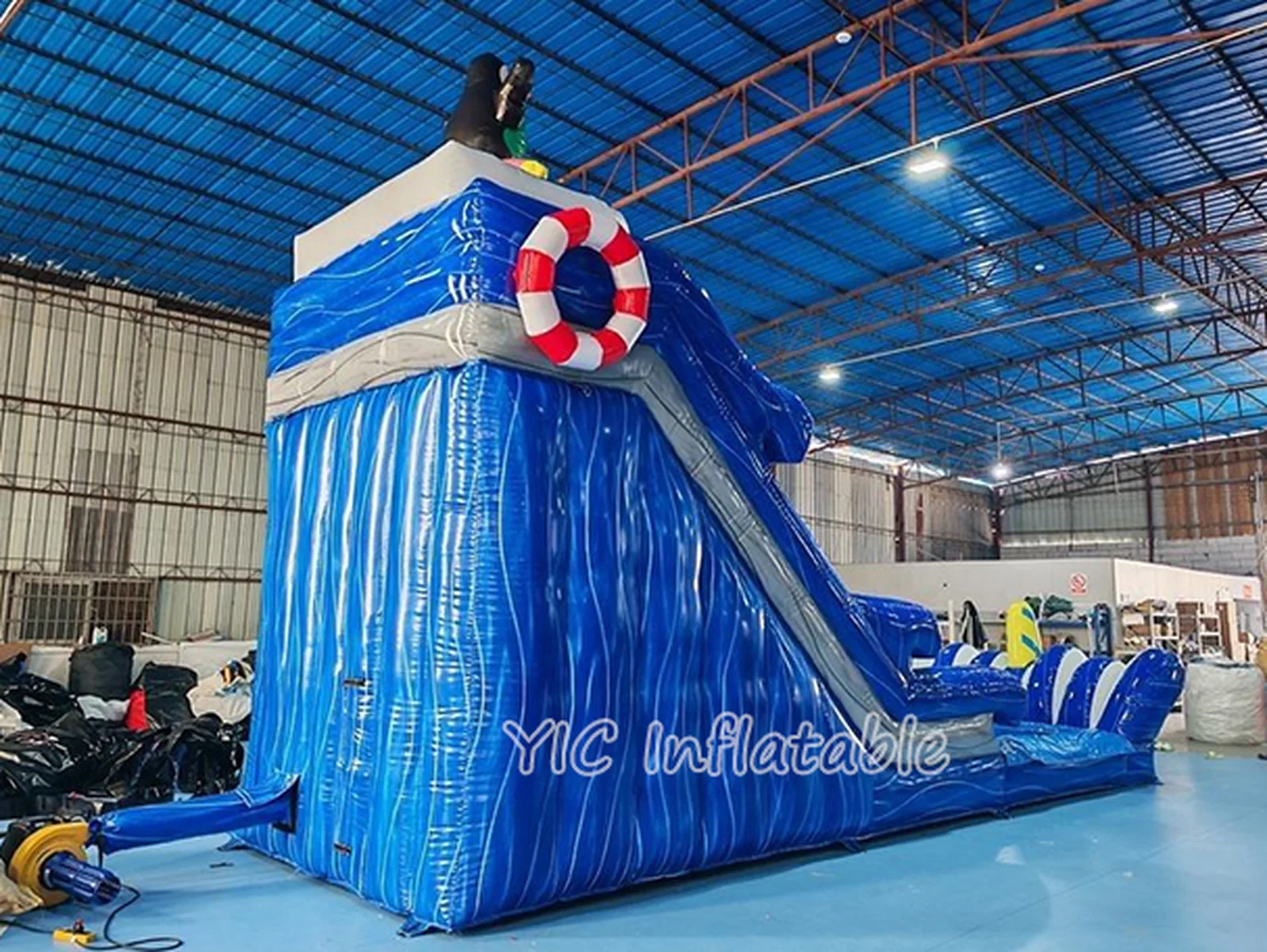 Beach Water Slide Inflatable commercial attraction view