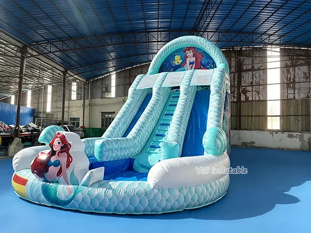 Mermaid Inflatable Water Slide product image