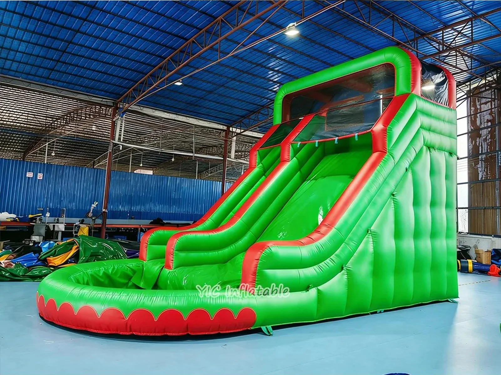 Blow Up Water Slide play layout