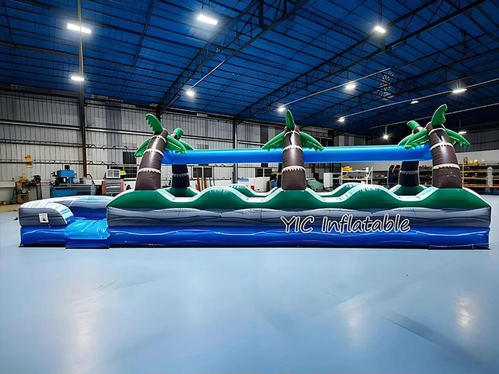 Inflatable Slip N Slide with Pool detail view 4