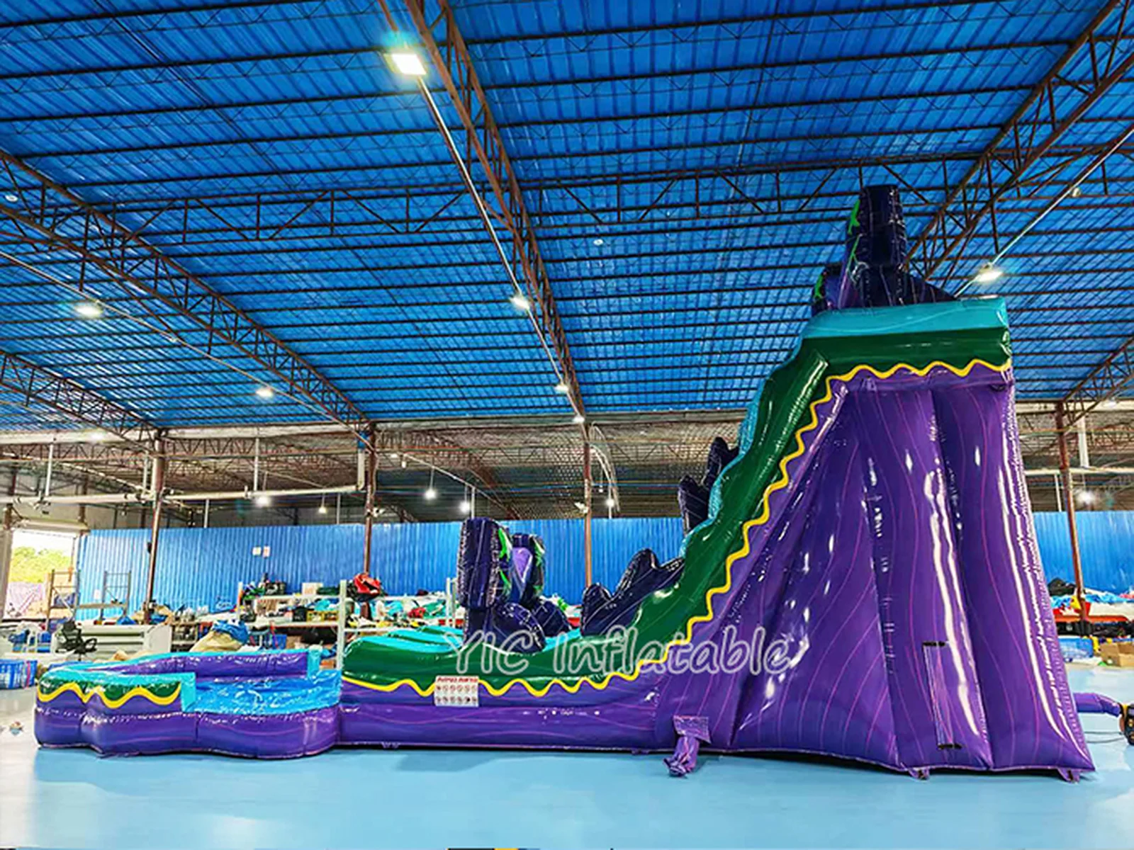 Commercial Water Slide With Blower detail view
