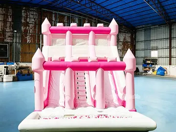 Pink Castle Water Slide detail view