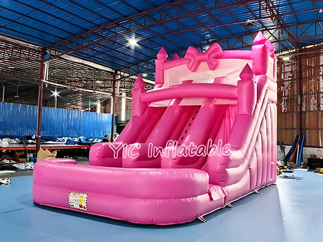 Pink Inflatable Water Slide product image