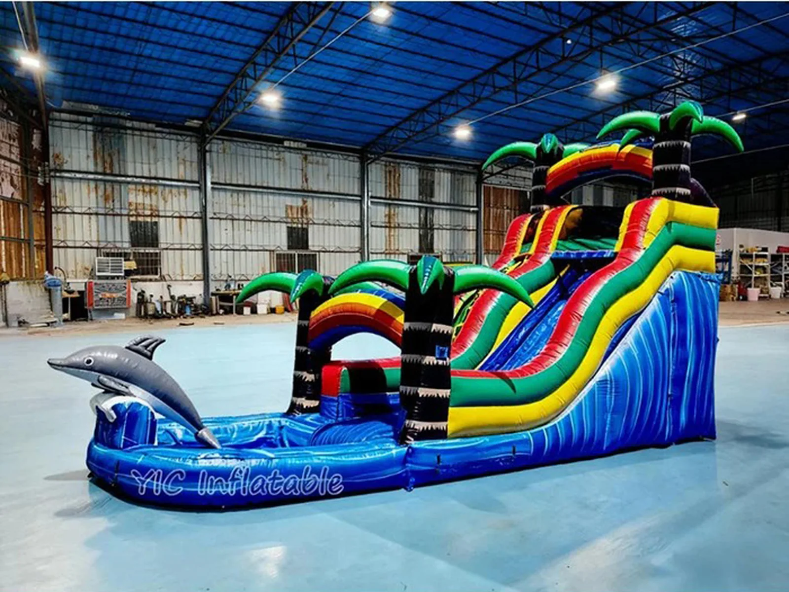 Doctor Dolphin Inflatable Water Slide detail view 4