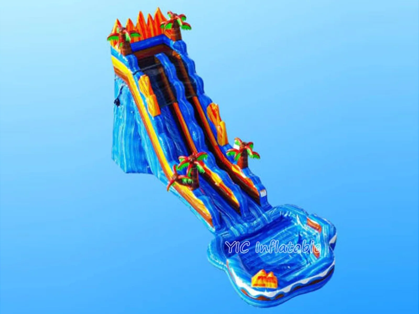 Volcano Water Slide Inflatable detail view 5