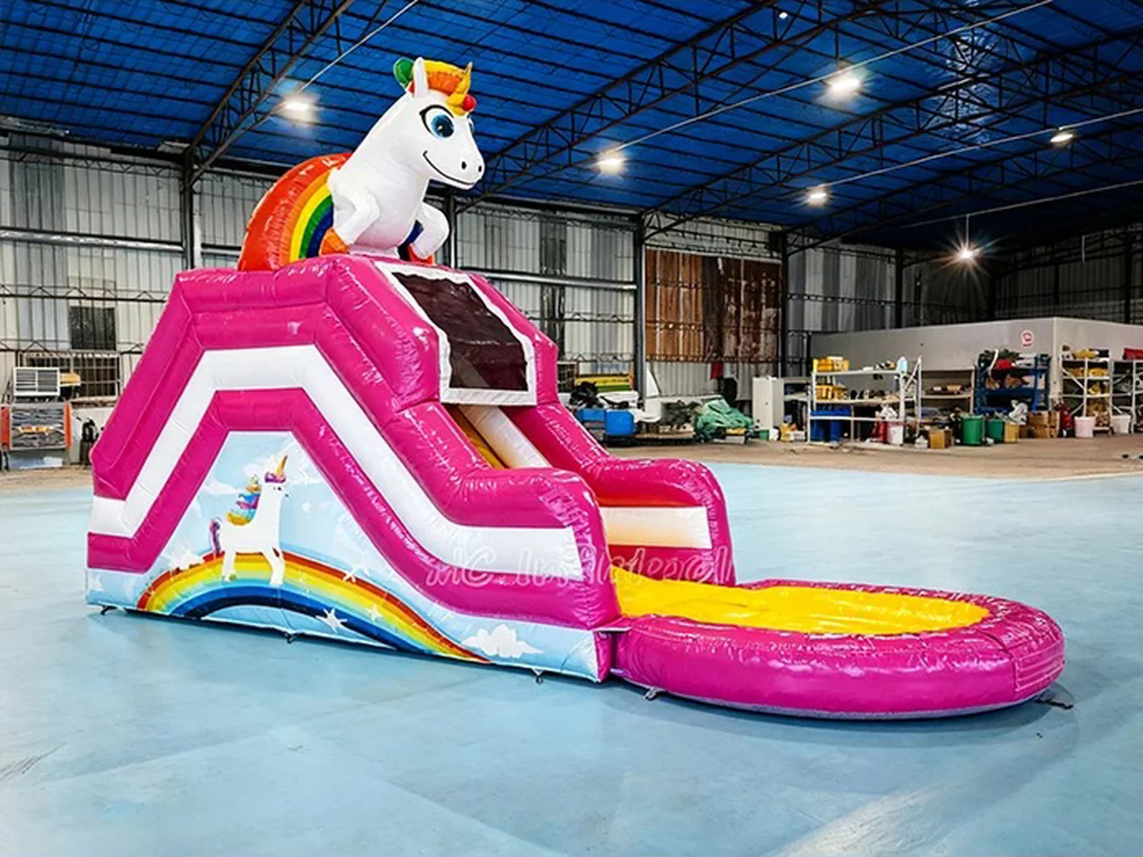 Unicorn Inflatable Water Slide detail view 3