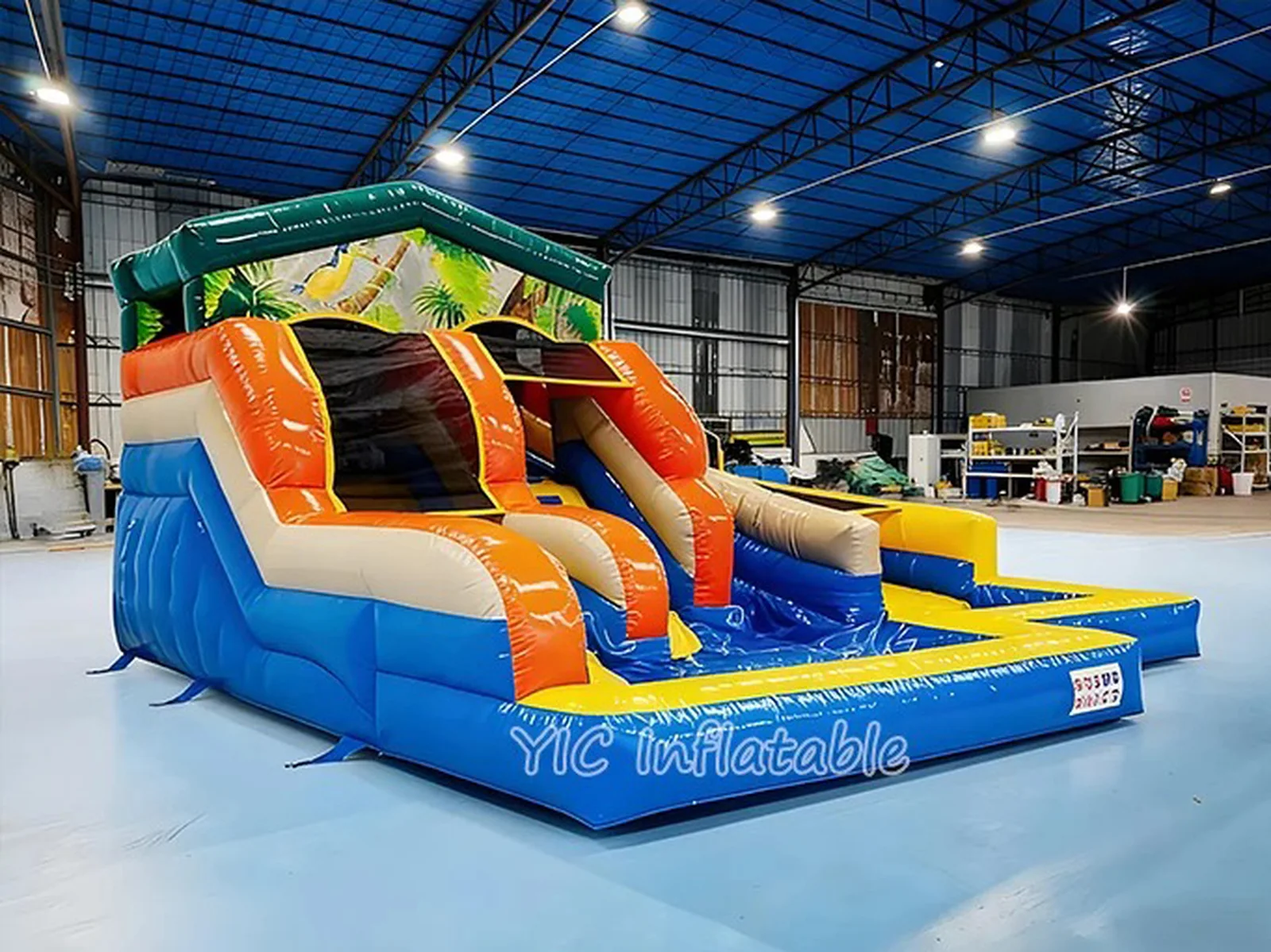 Jungle Themed Water Slide detail view 4