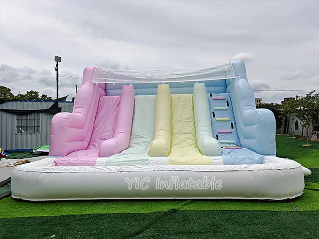 Inflatable Pastel Water Slide product image