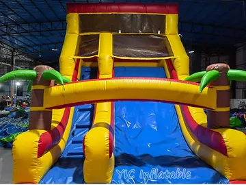Tropical Dual Lane Water Slide for Rental detail view