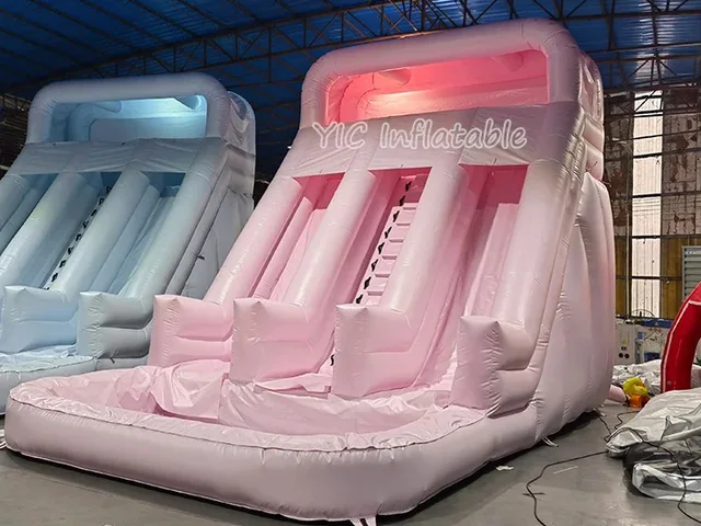 Pink Inflatable Water Slide product image