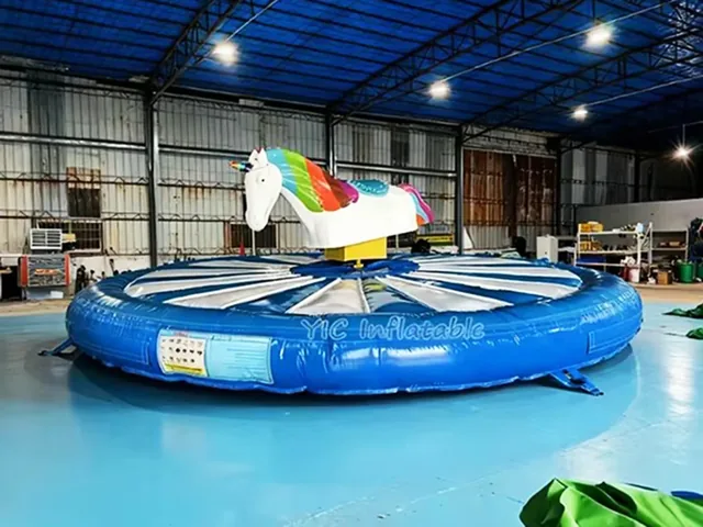 Colorful Unicorn Spinning Ride product image