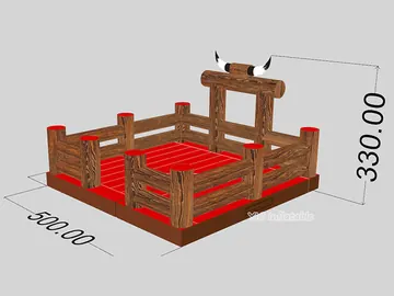 custom interactive amusement attraction detail view