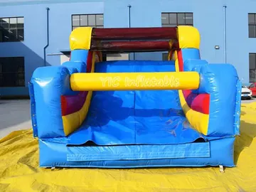 custom inflatable challenge course detail view