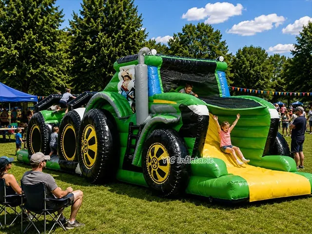 Monster Truck Inflatable Obstacle Course product image