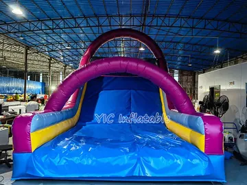 custom inflatable challenge course detail view