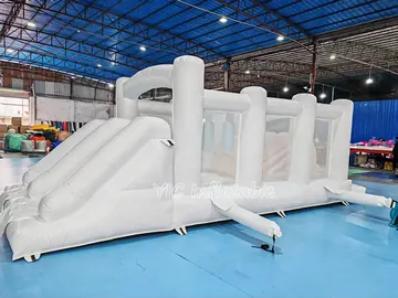 custom inflatable challenge course detail view