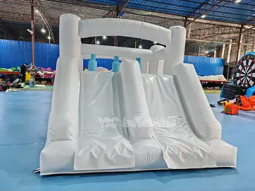 custom inflatable challenge course detail view