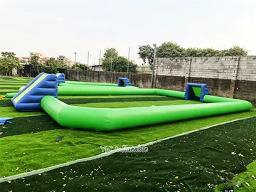 Commercial Inflatable Soccer Arena side view