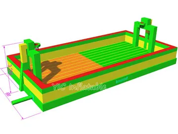 Inflatable Soap Soccer Field commercial attraction view