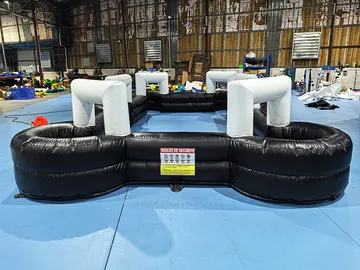 Inflatable Snooker Table play layout
