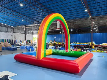 Commercial Inflatable Foam Pit side view