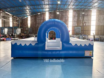Inflatable Foam Pit side view