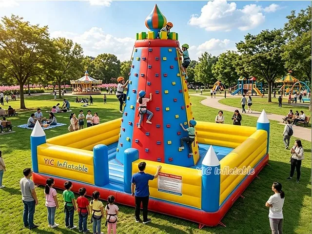 Blow Up Rock Climbing Wall product image