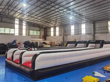 bungee themed interactive inflatable sports game detail view
