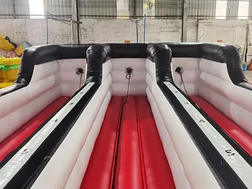 bungee themed interactive inflatable sports game detail view