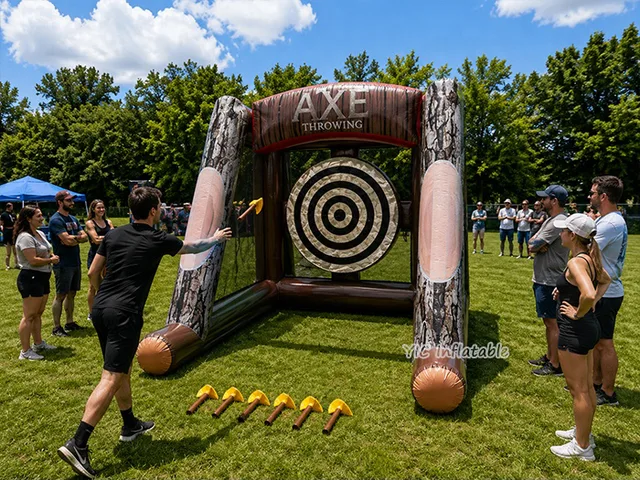 Commercial Inflatable Axe Throwing Game product image